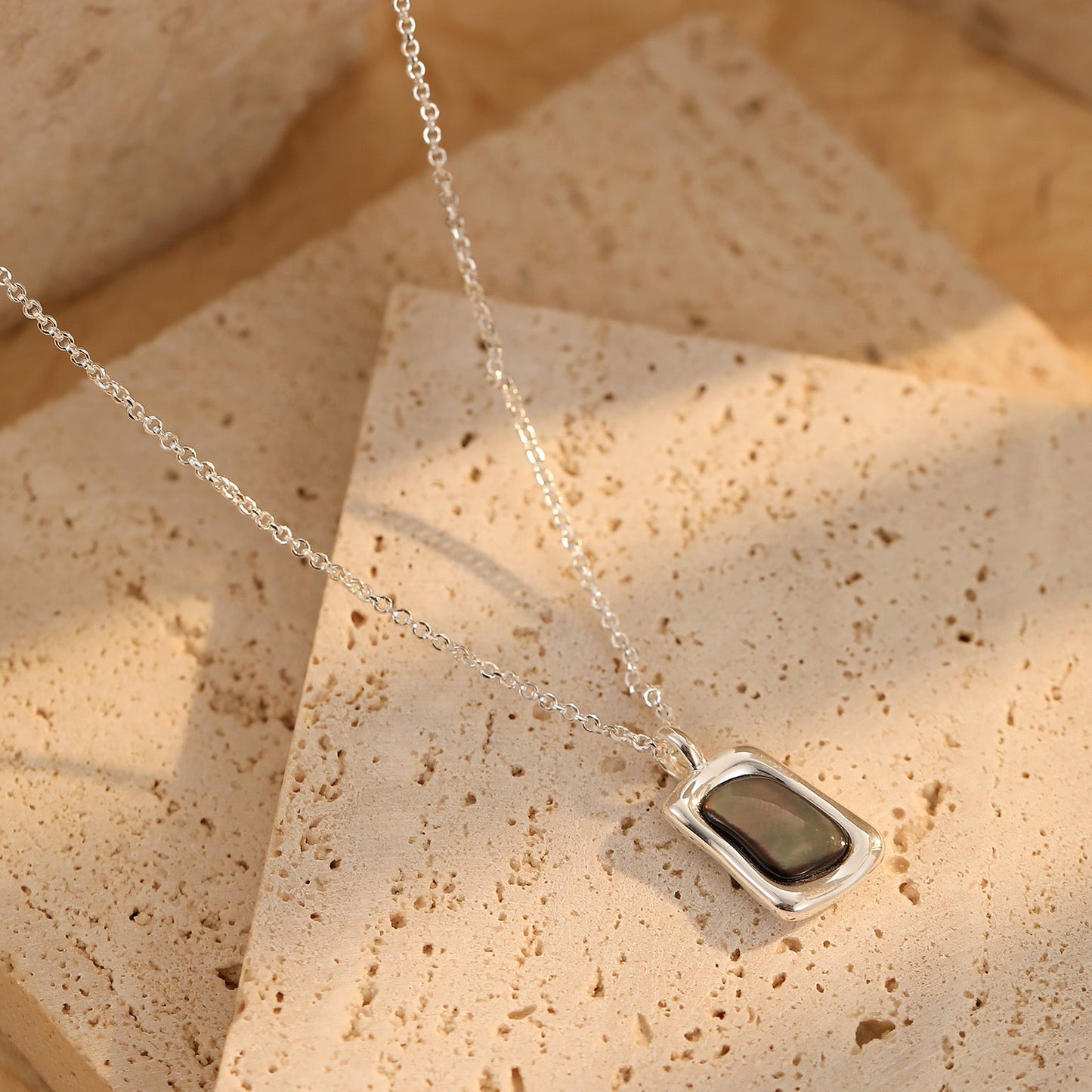 Ashen Shell Necklace