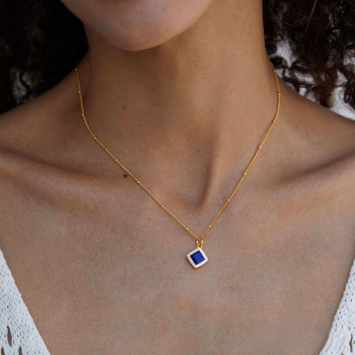 Bleu Intuition Necklace
