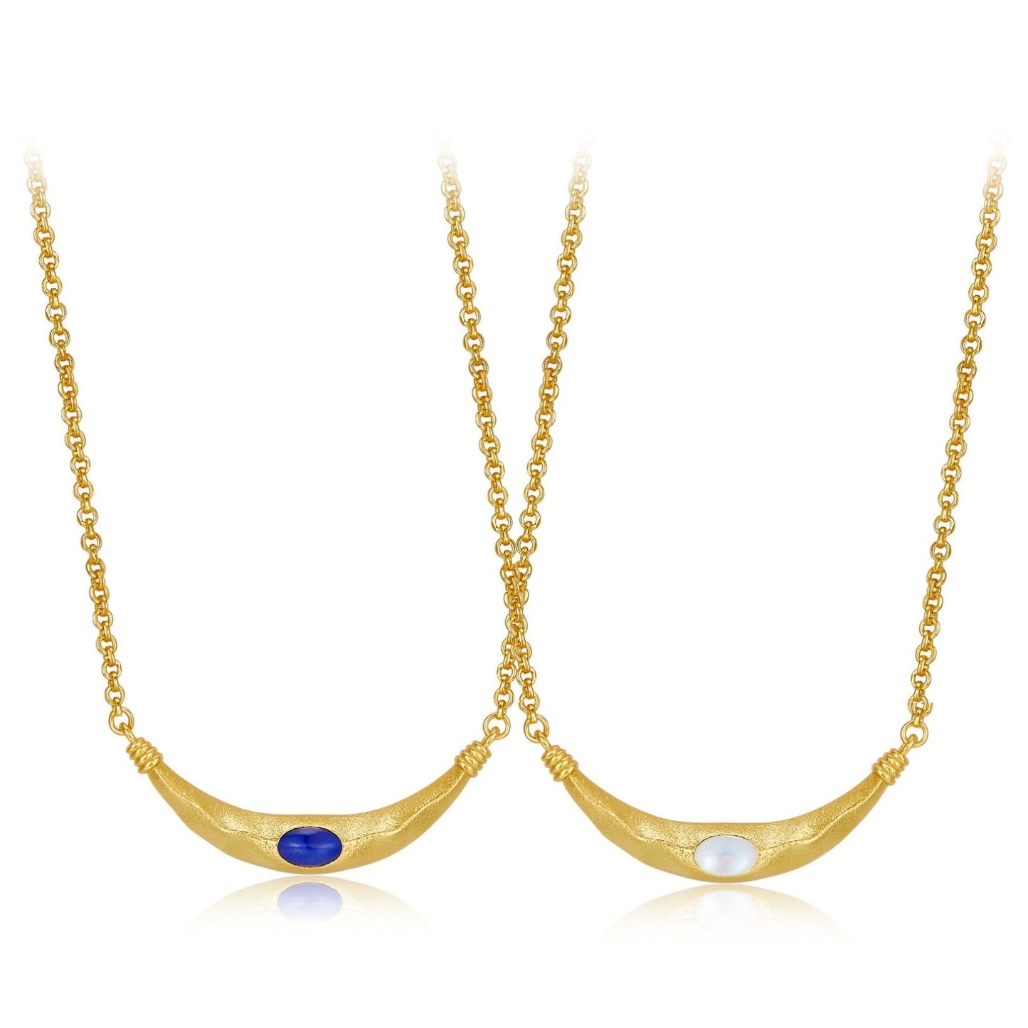 Crescent Arc Necklace