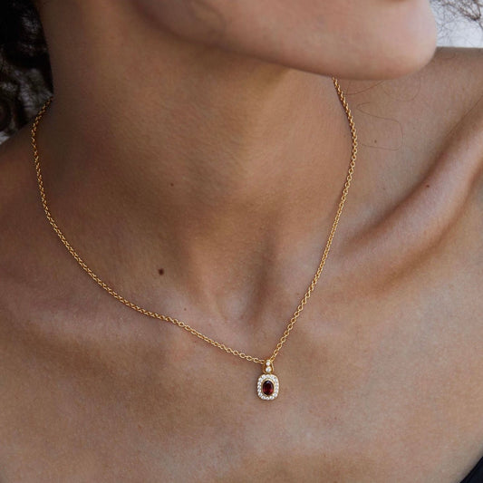 Crimson Crown Necklace