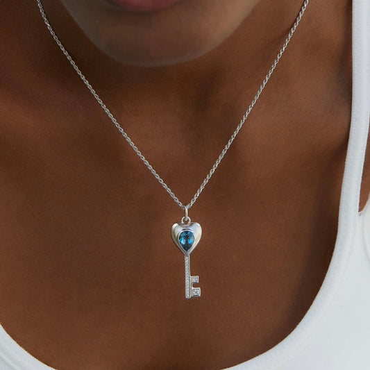 Heartkey Necklace