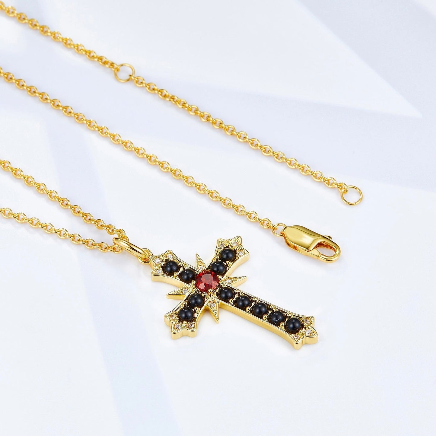 Sovereign Cross Necklace