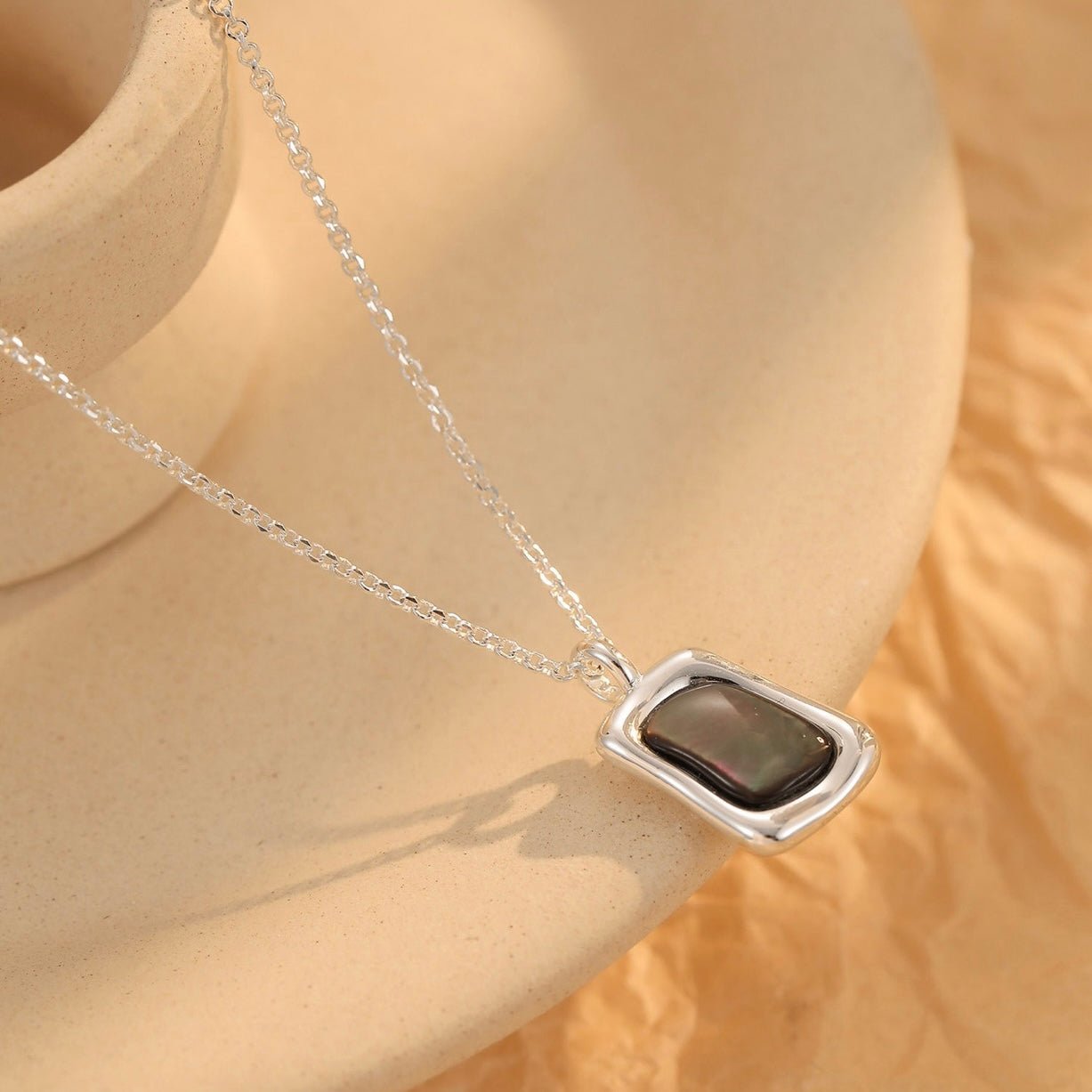 Ashen Shell Necklace