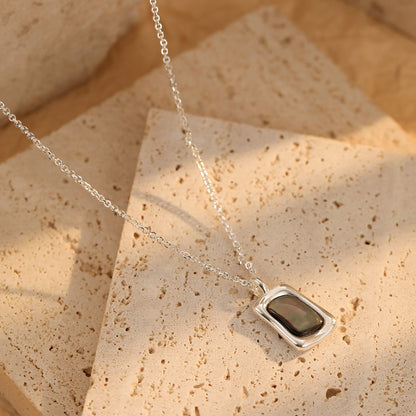 Ashen Shell Necklace