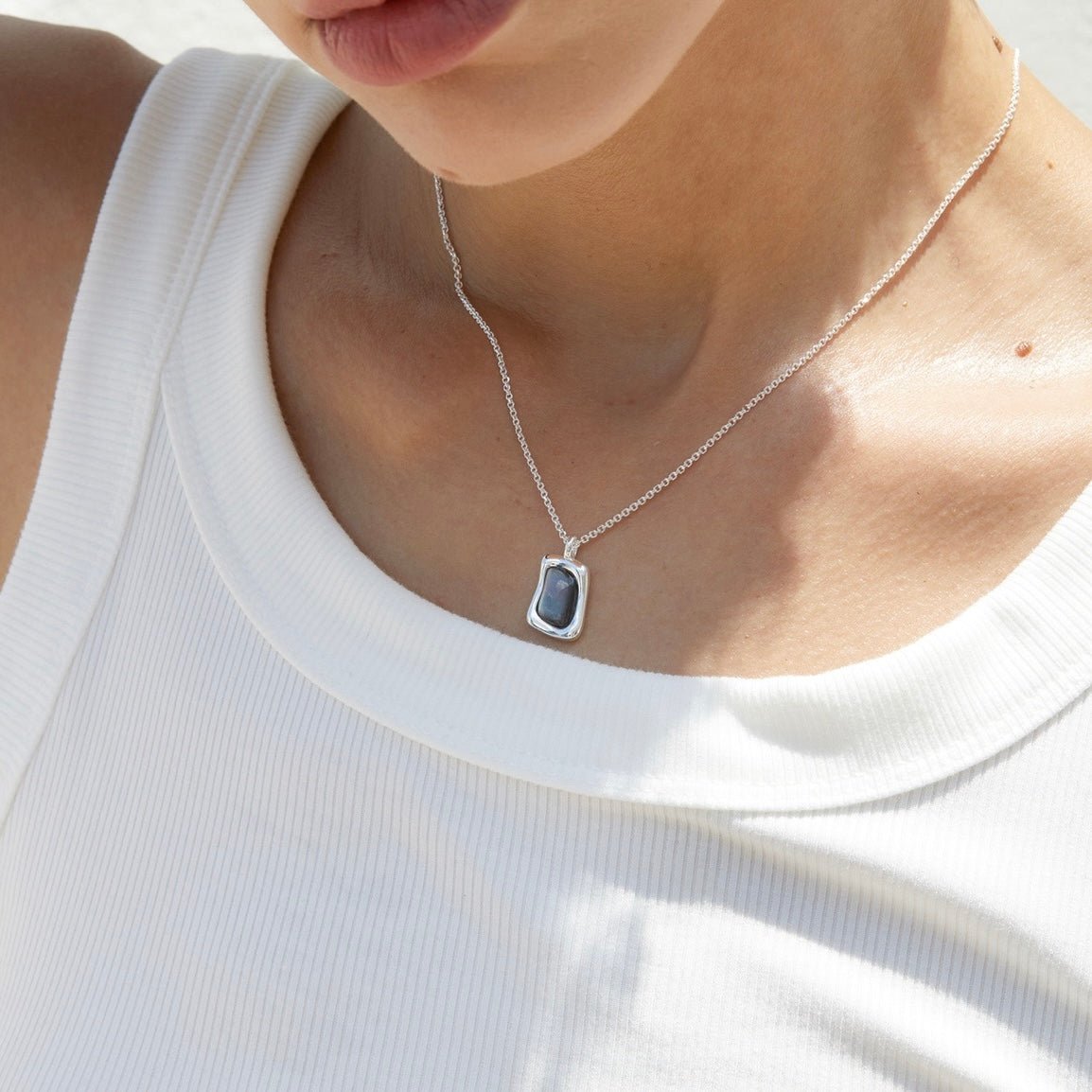 Ashen Shell Necklace