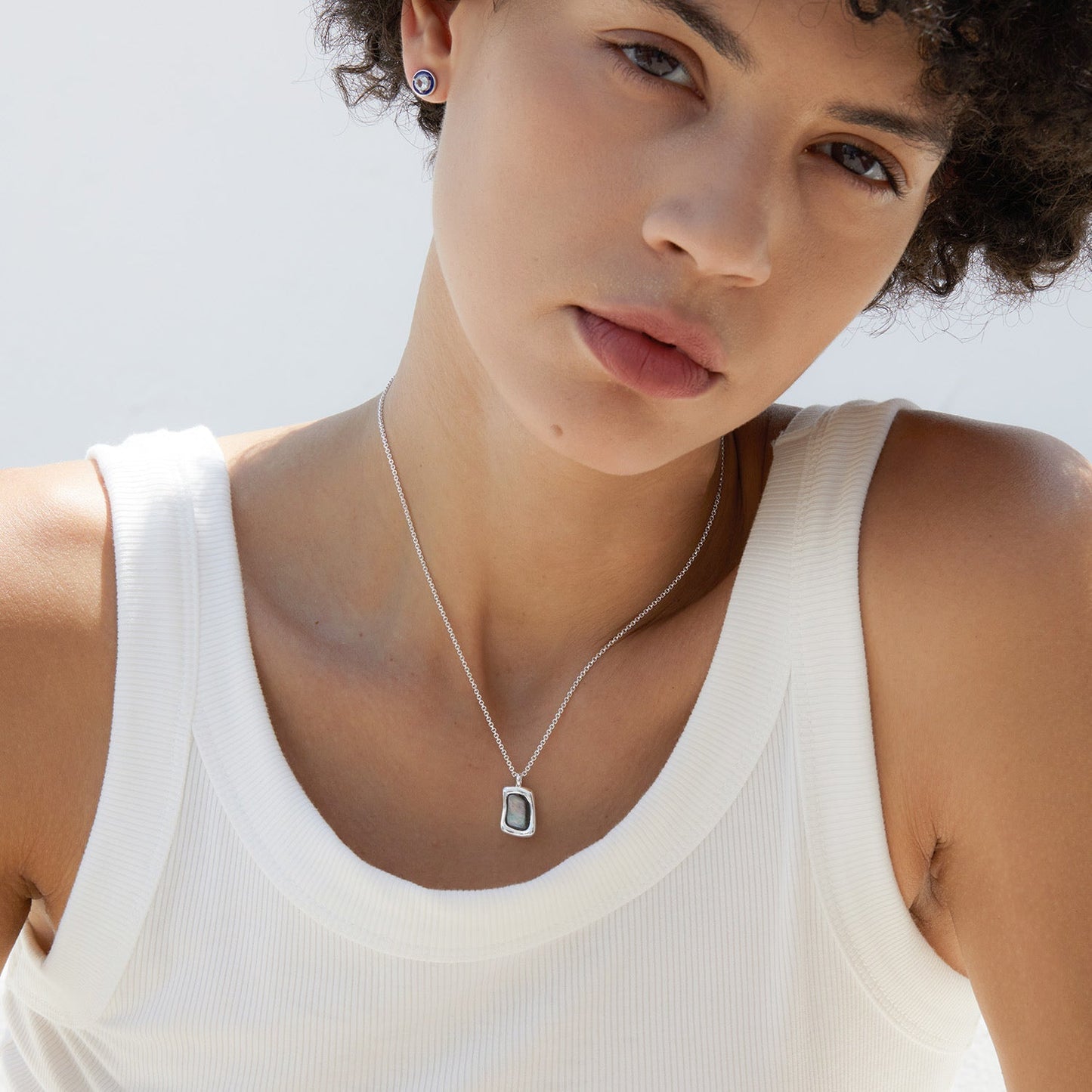 Ashen Shell Necklace