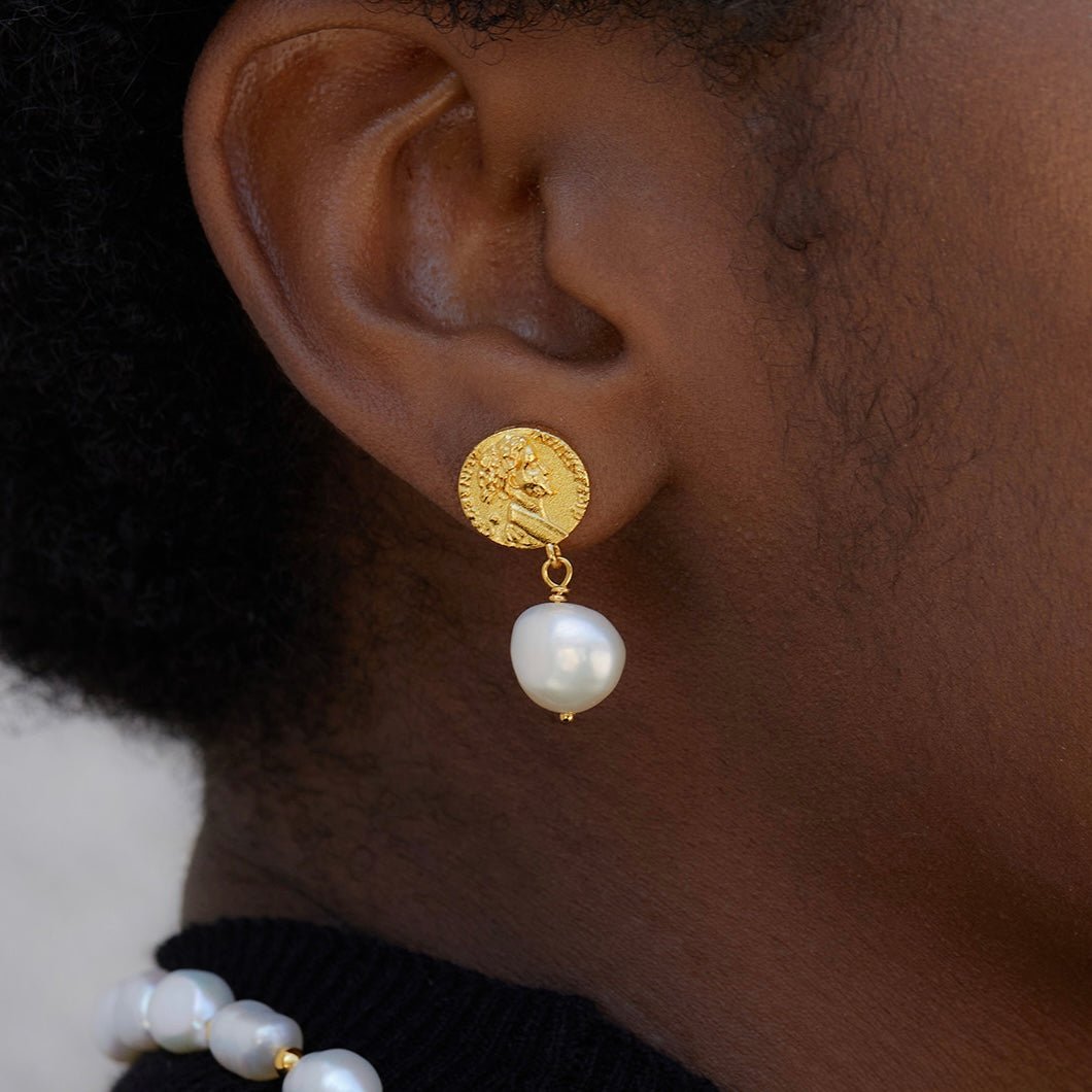 Athena Drop Earrings