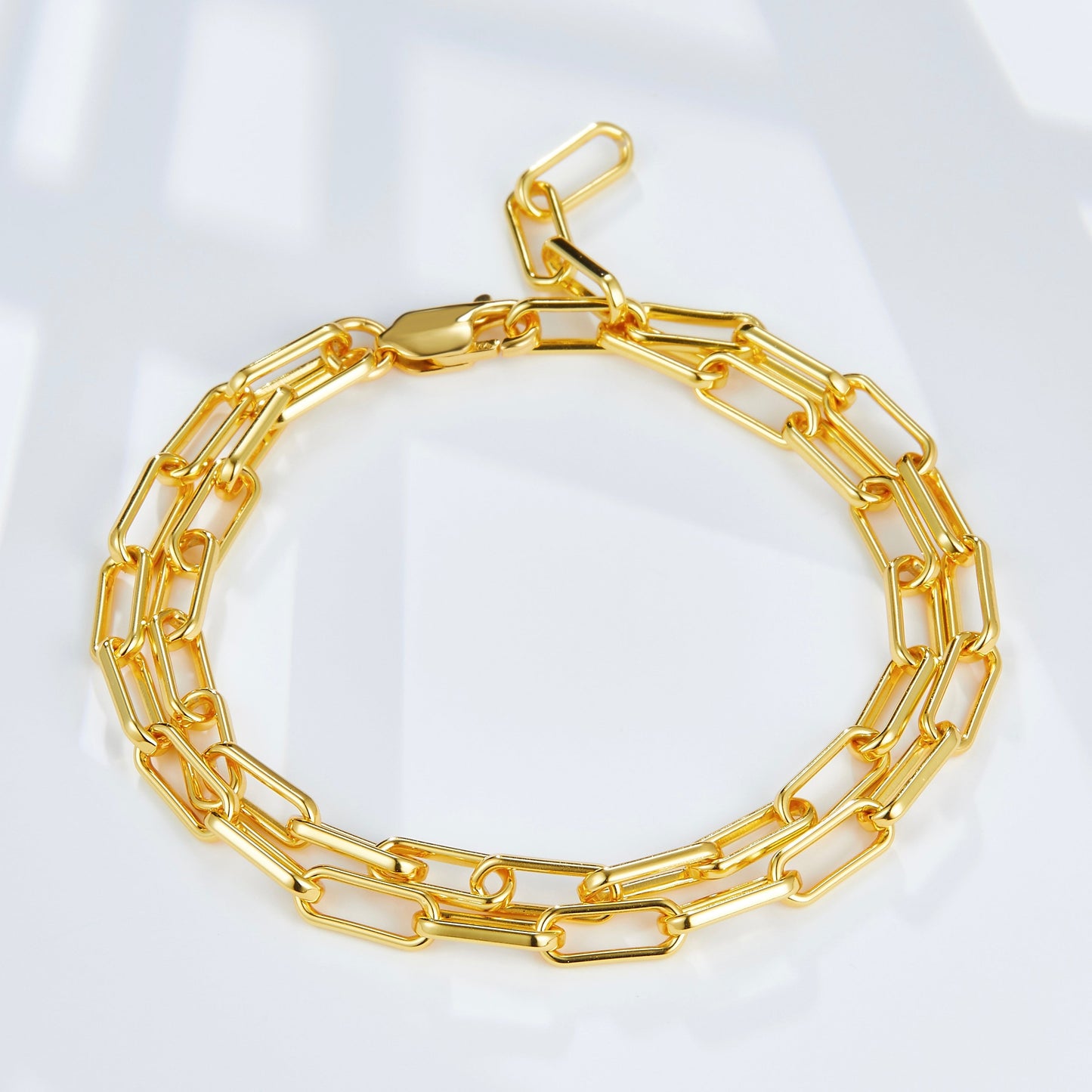 Auréole Double Paperclip Bracelet