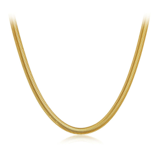Bare Luxe – Herringbone Necklace