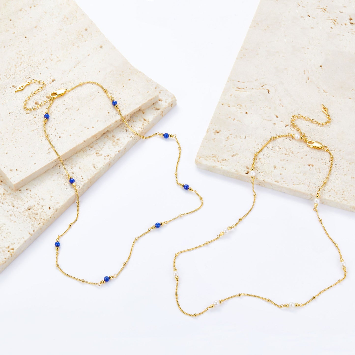 Bare Luxe - Lapis Path Necklace