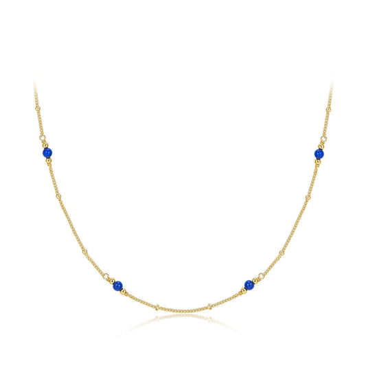 Bare Luxe - Lapis Path Necklace