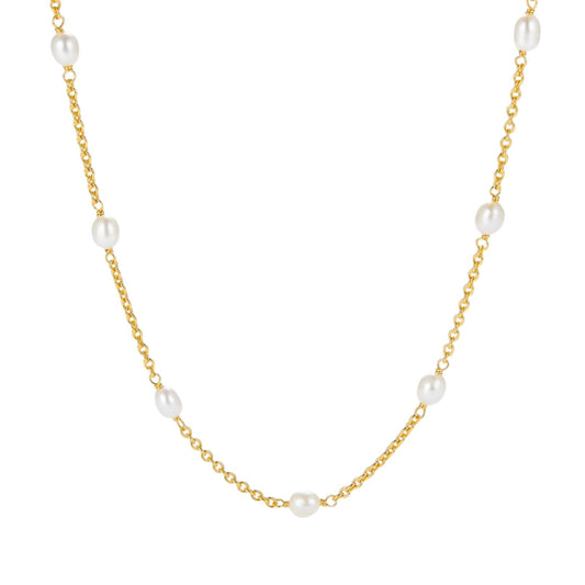 Bare Luxe – Orbit Pearl Necklace