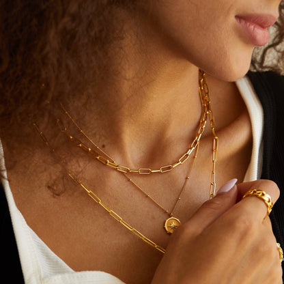 Bare Luxe – Paperclip Necklace