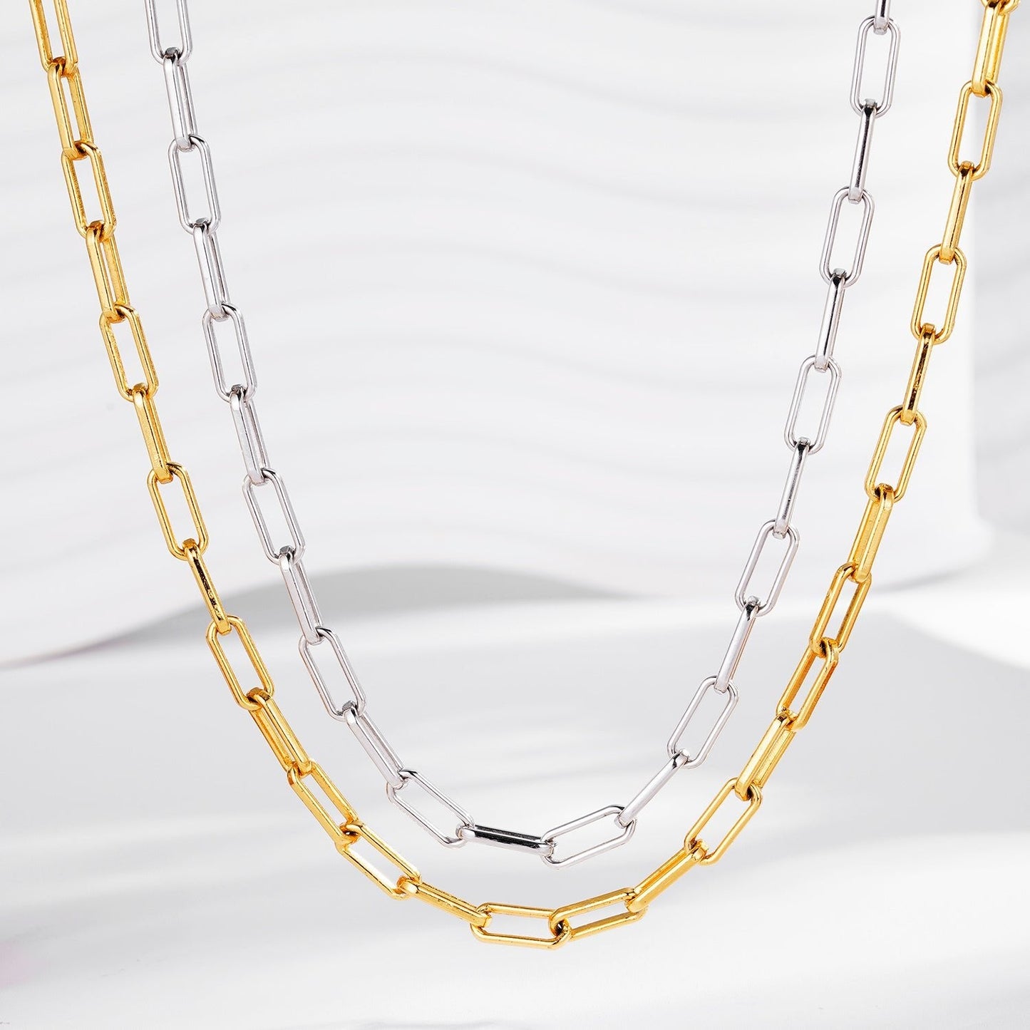 Bare Luxe – Paperclip Necklace