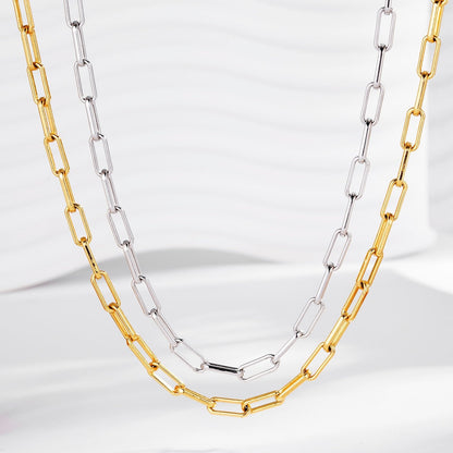 Bare Luxe – Paperclip Necklace