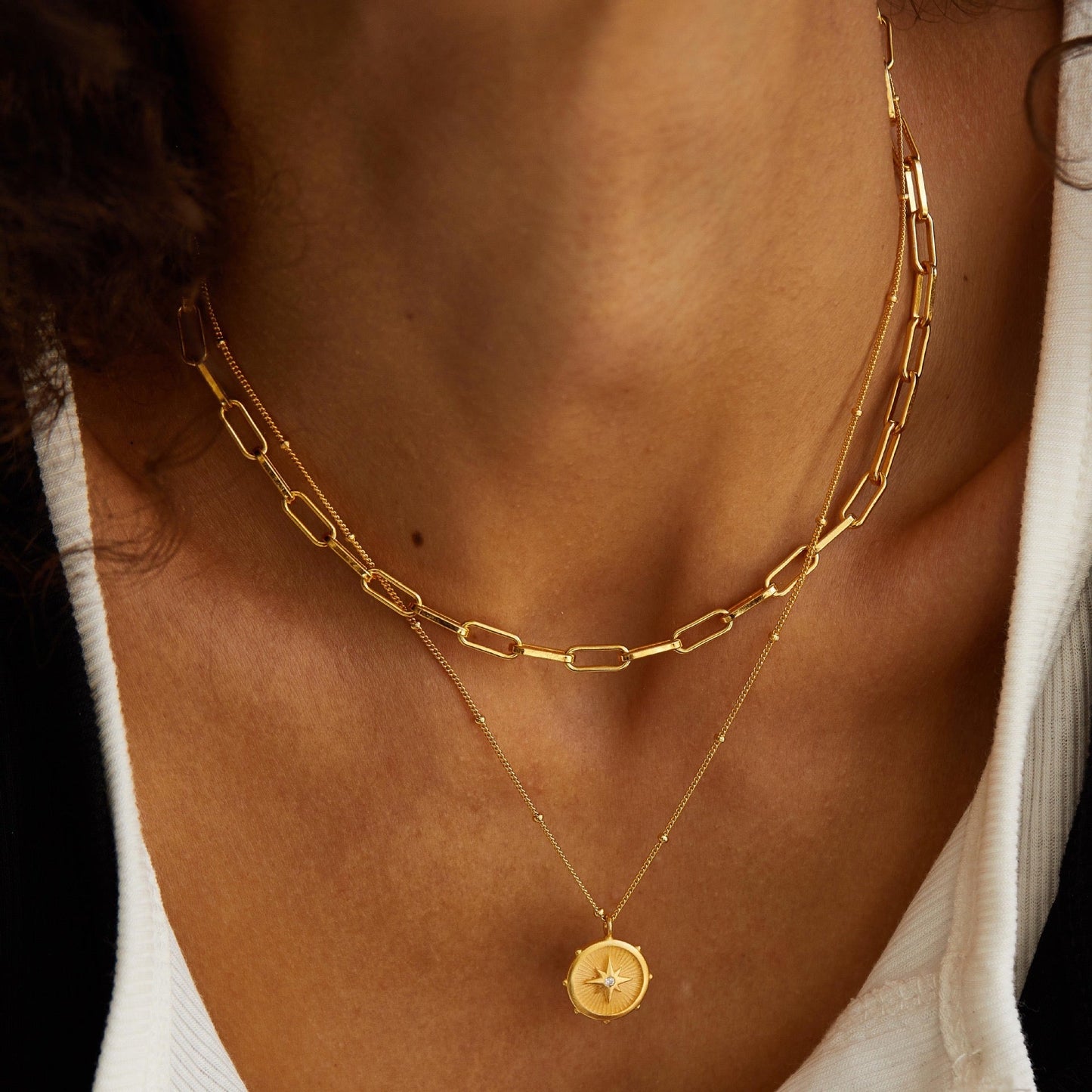Bare Luxe – Paperclip Necklace