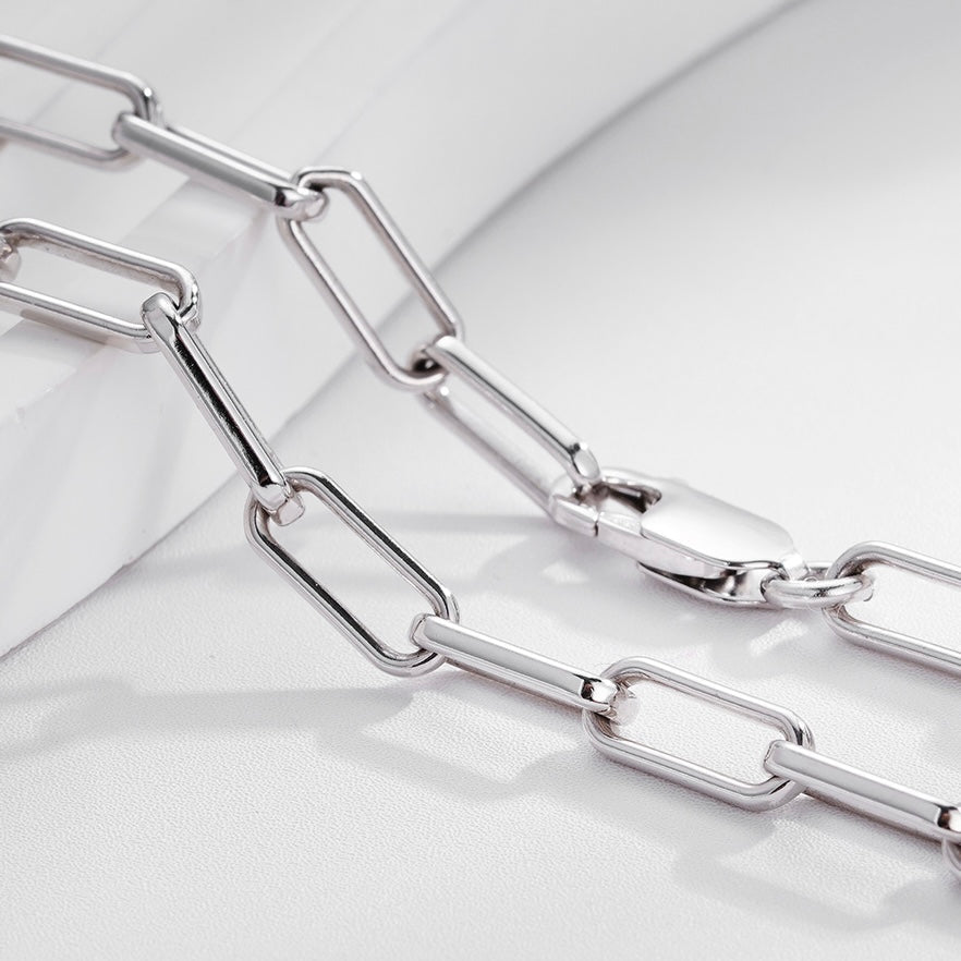 Bare Luxe – Paperclip Necklace