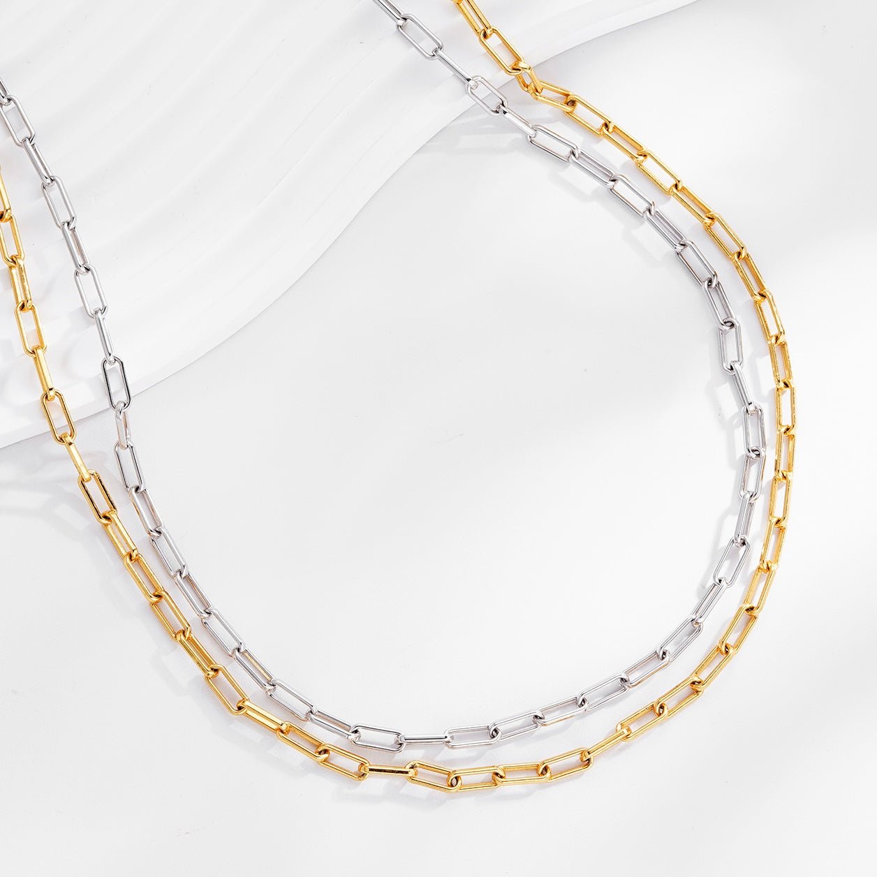 Bare Luxe – Paperclip Necklace