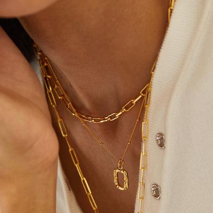 Bare Luxe – Paperclip Necklace