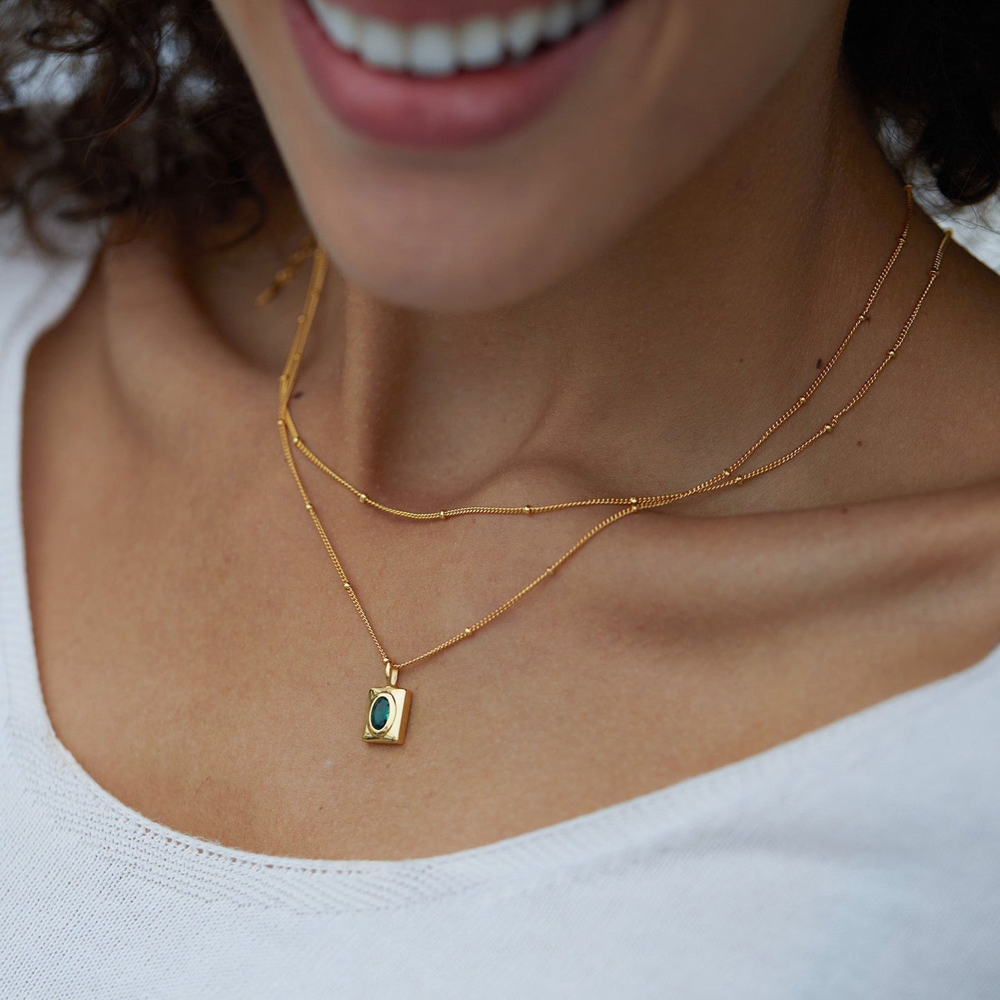 Bare Luxe – Satellite Chain Necklace