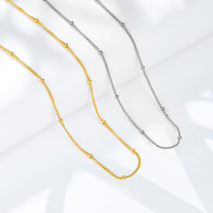 Bare Luxe – Satellite Chain Necklace