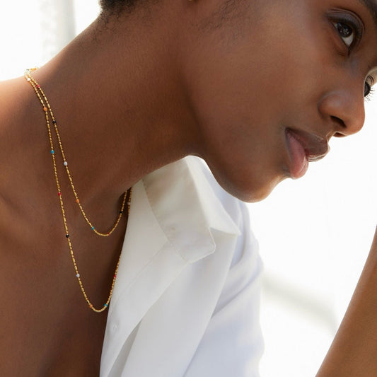 Bare Luxe – The Confetti Necklace