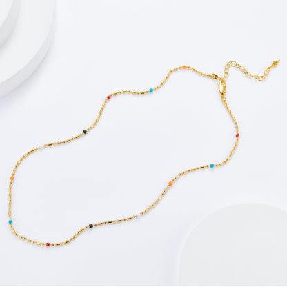 Bare Luxe – The Confetti Necklace