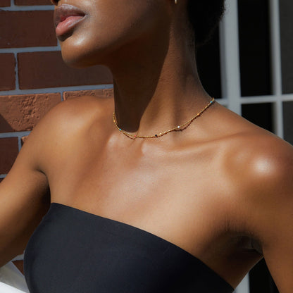 Bare Luxe – The Confetti Necklace