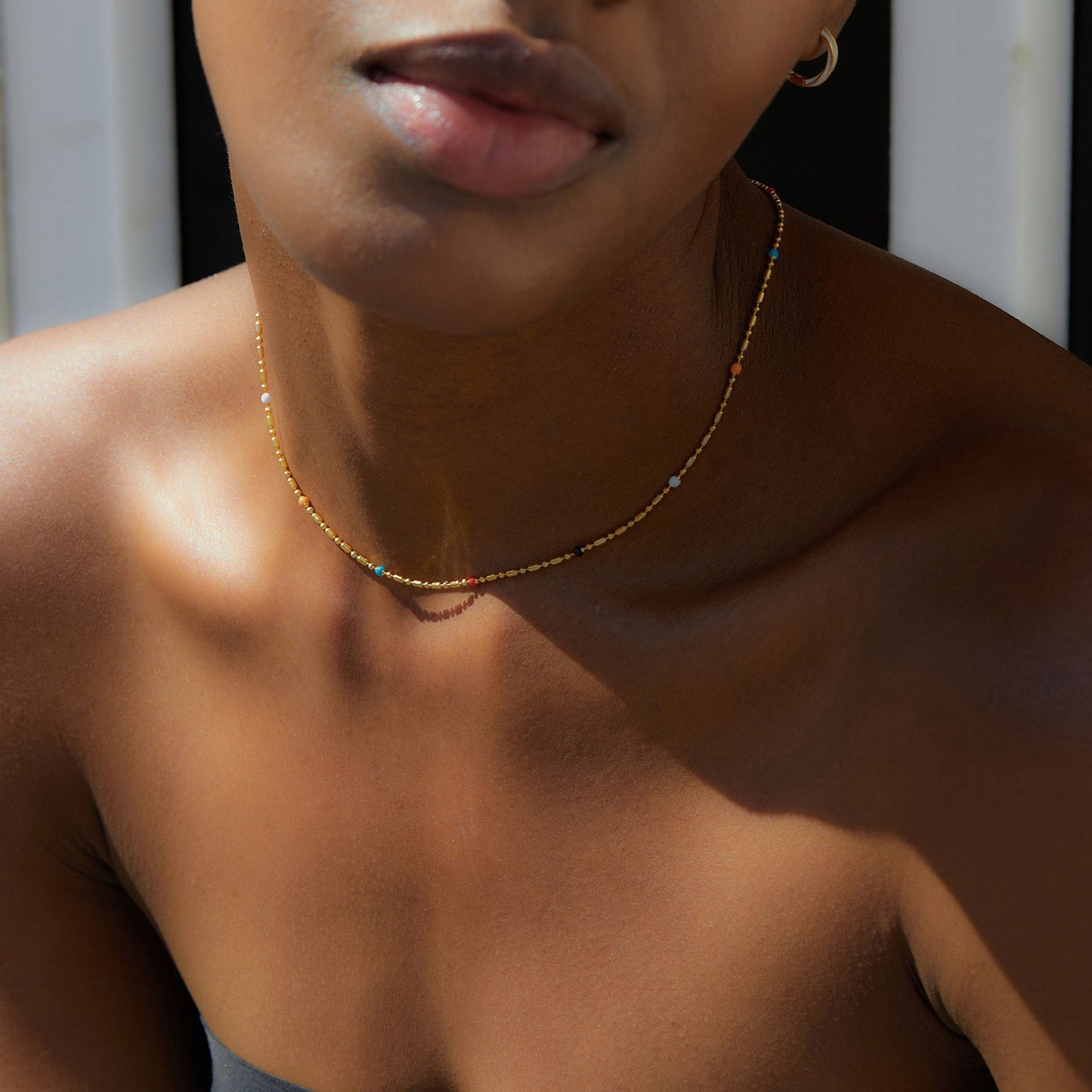 Bare Luxe – The Confetti Necklace