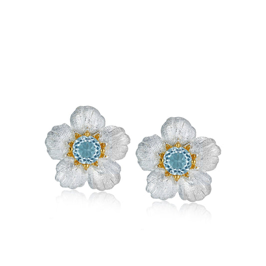 Bleu de Jardin Earrings