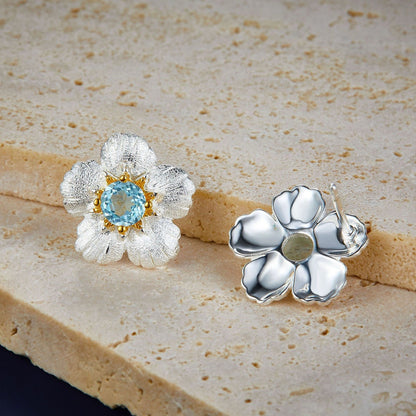 Bleu de Jardin Earrings