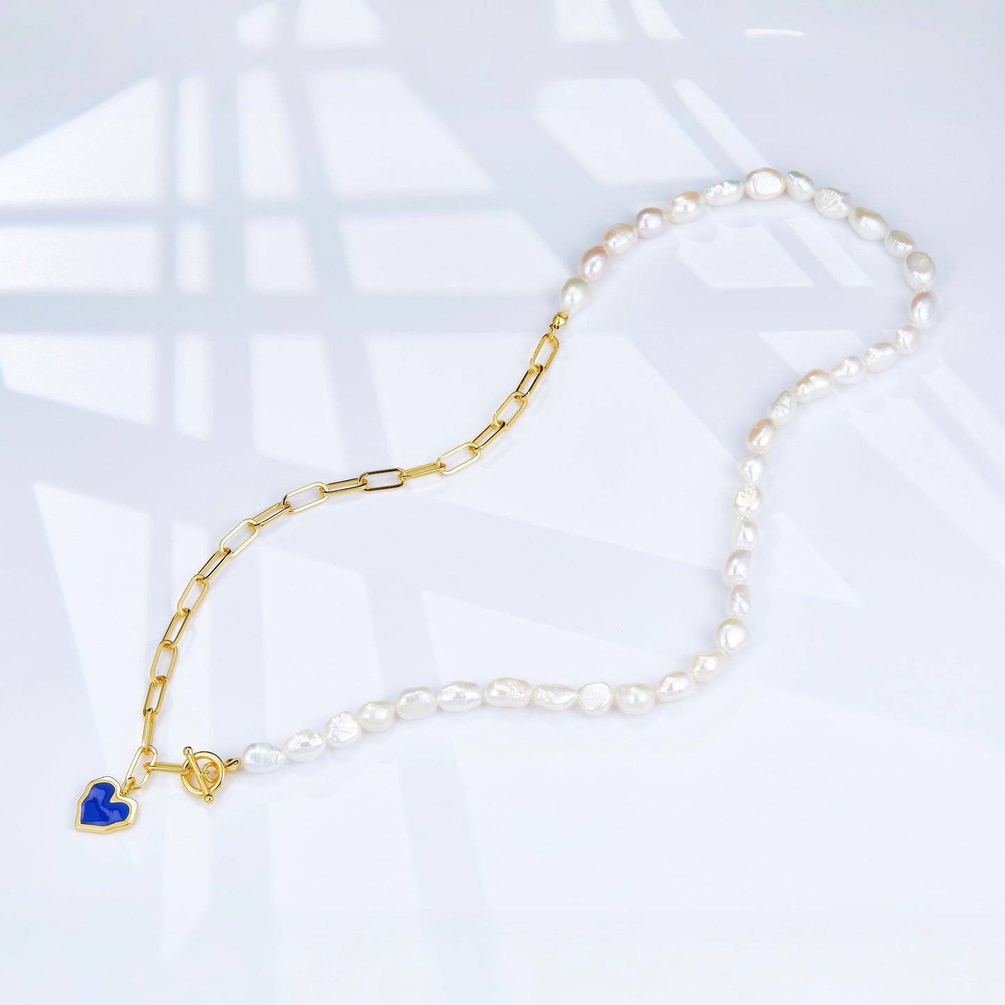 Bleu et Blanc Necklace
