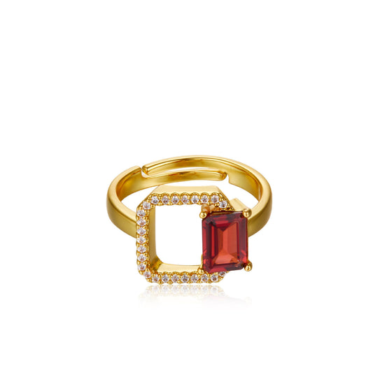 Carré Rouge Ring