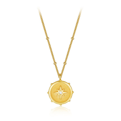 Celeste Medallion Necklace
