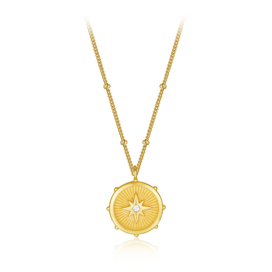 Celeste Medallion Necklace