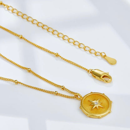 Celeste Medallion Necklace