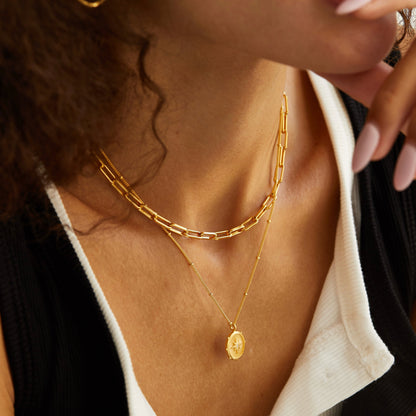 Celeste Medallion Necklace