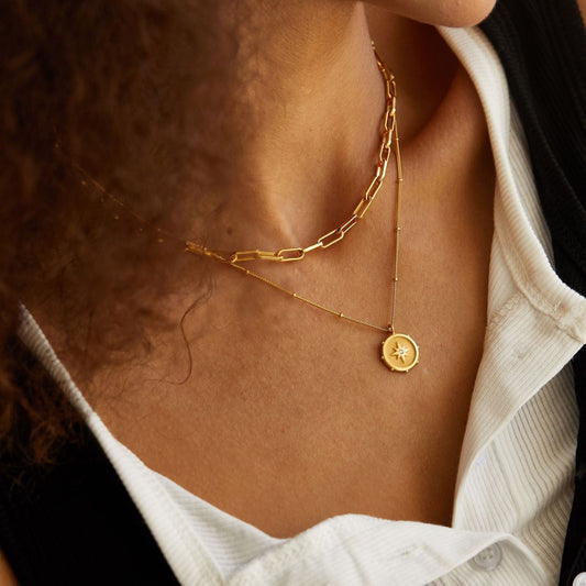 Celeste Medallion Necklace