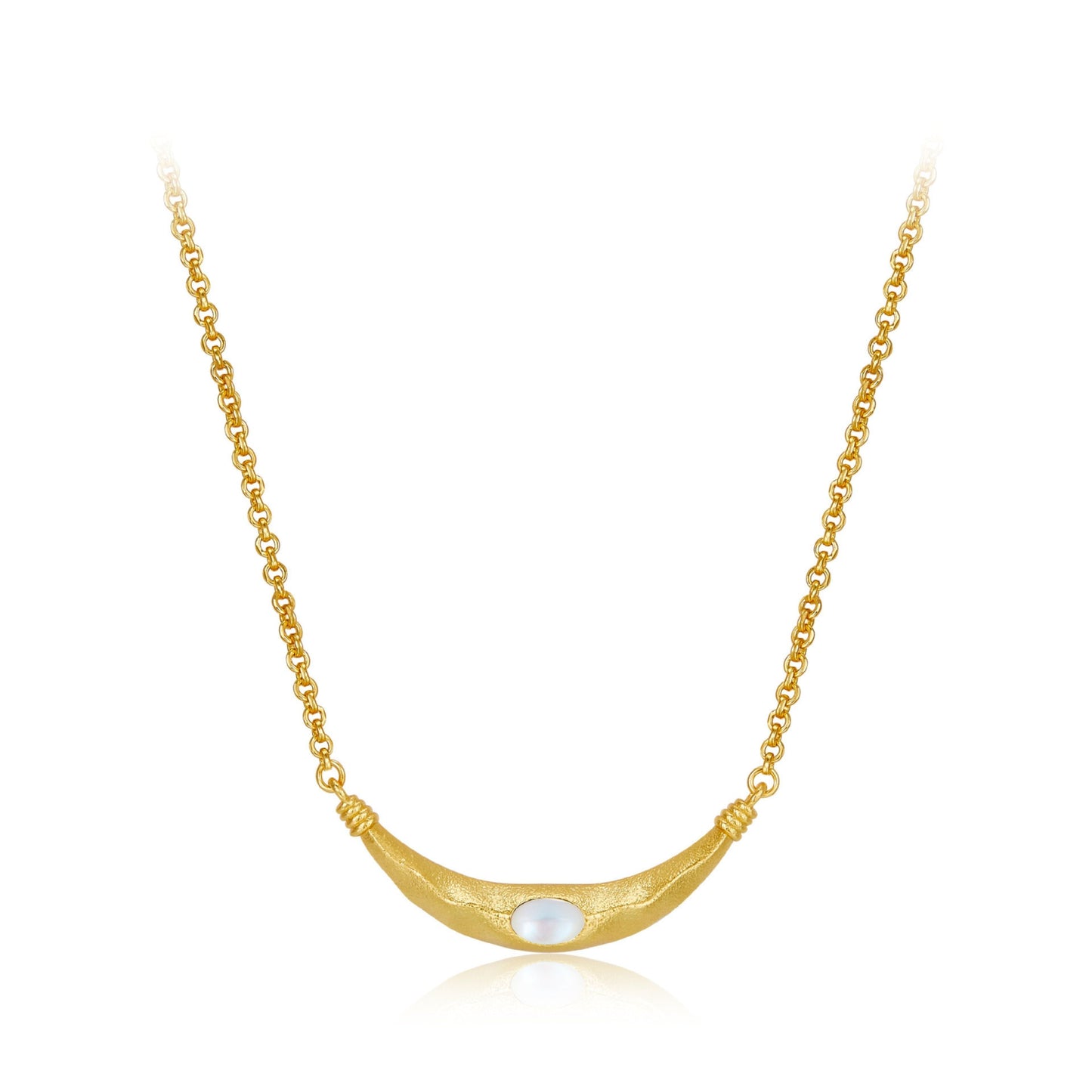 Crescent Arc Necklace
