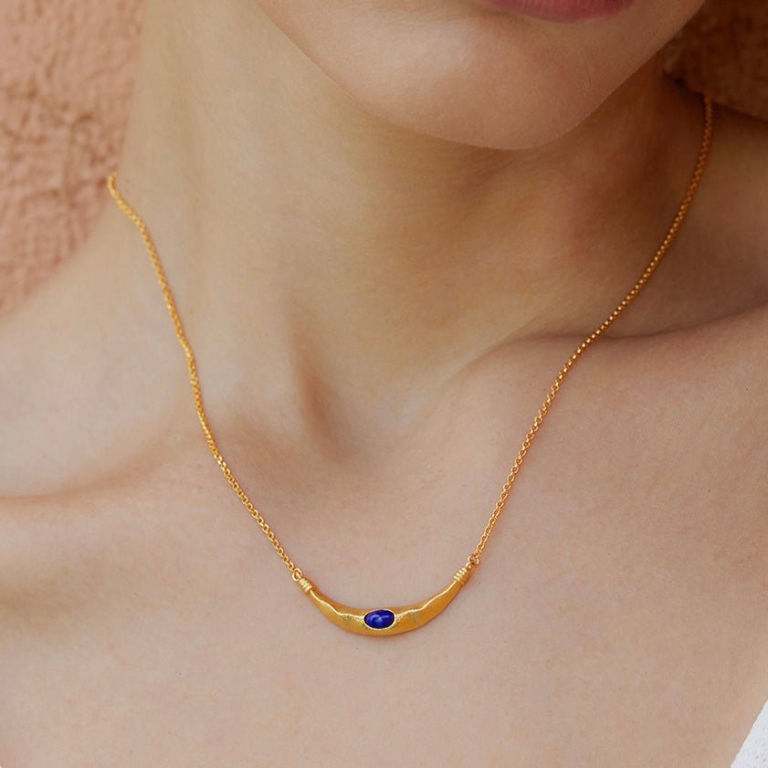Crescent Arc Necklace