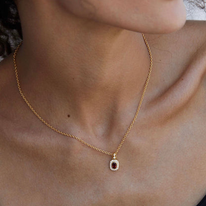 Crimson Crown Necklace