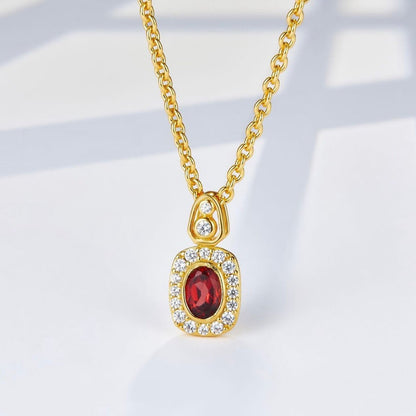 Crimson Crown Necklace