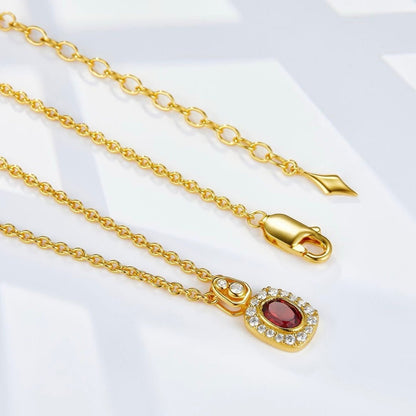 Crimson Crown Necklace