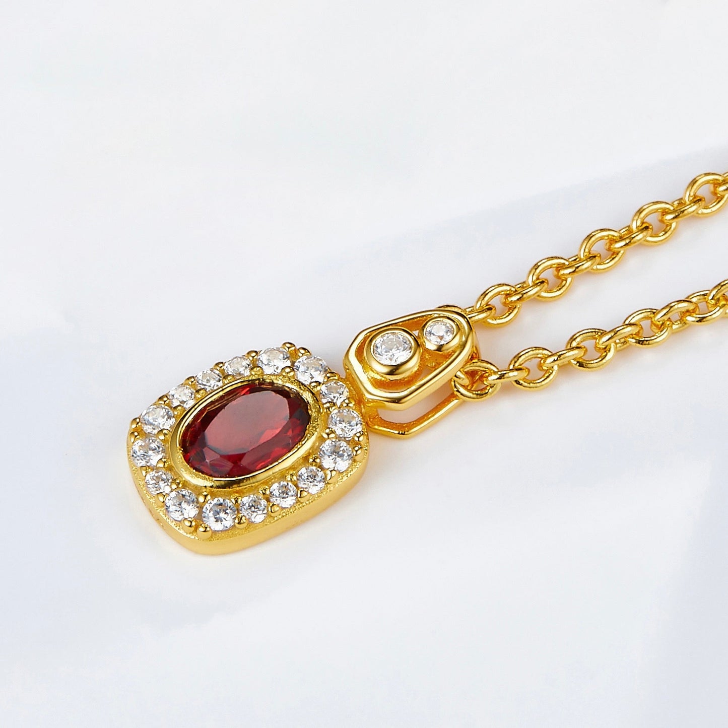Crimson Crown Necklace
