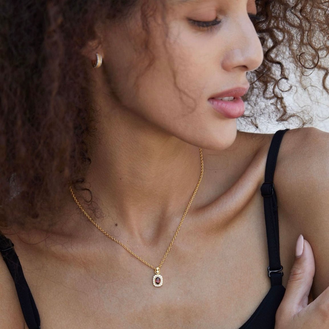 Crimson Crown Necklace