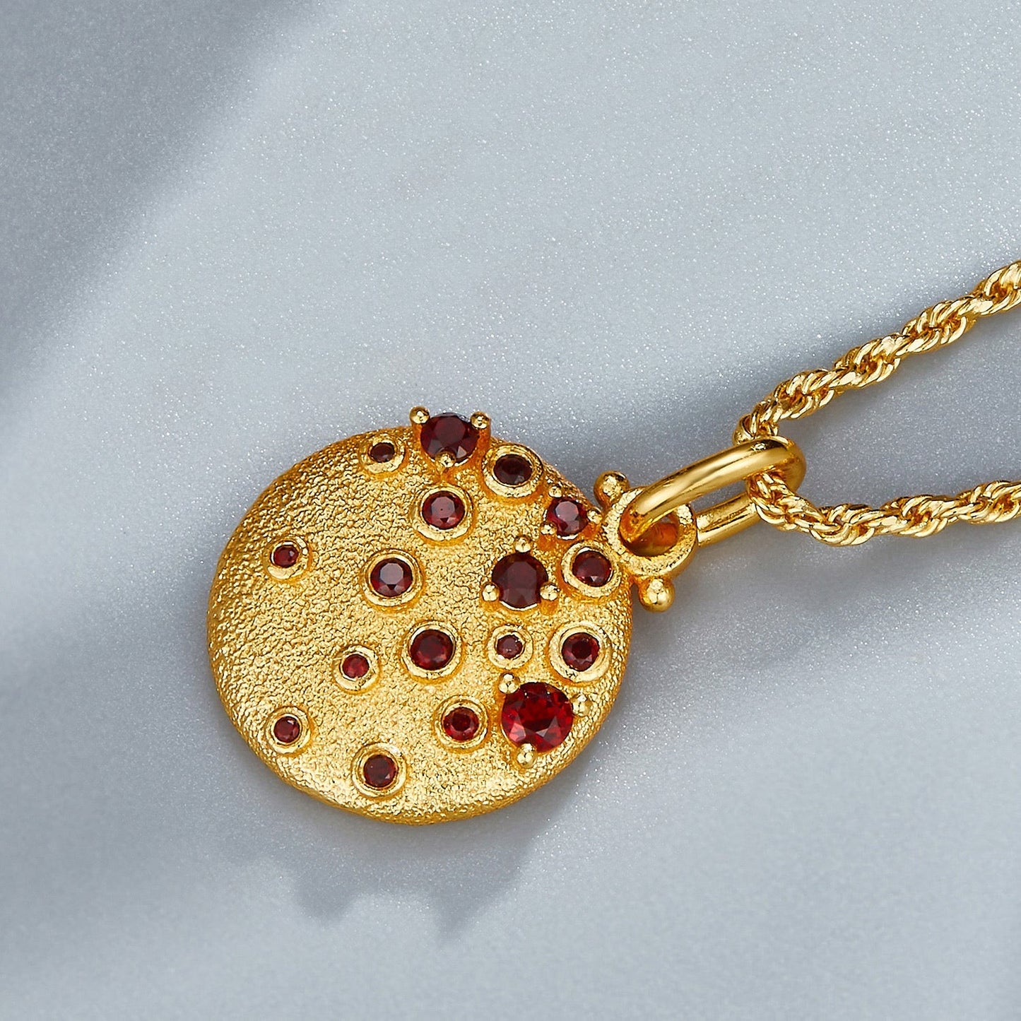 Crimson Moon Pendant