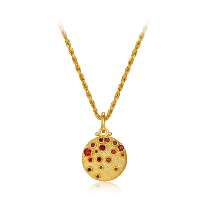 Crimson Moon Pendant
