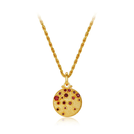 Crimson Moon Pendant
