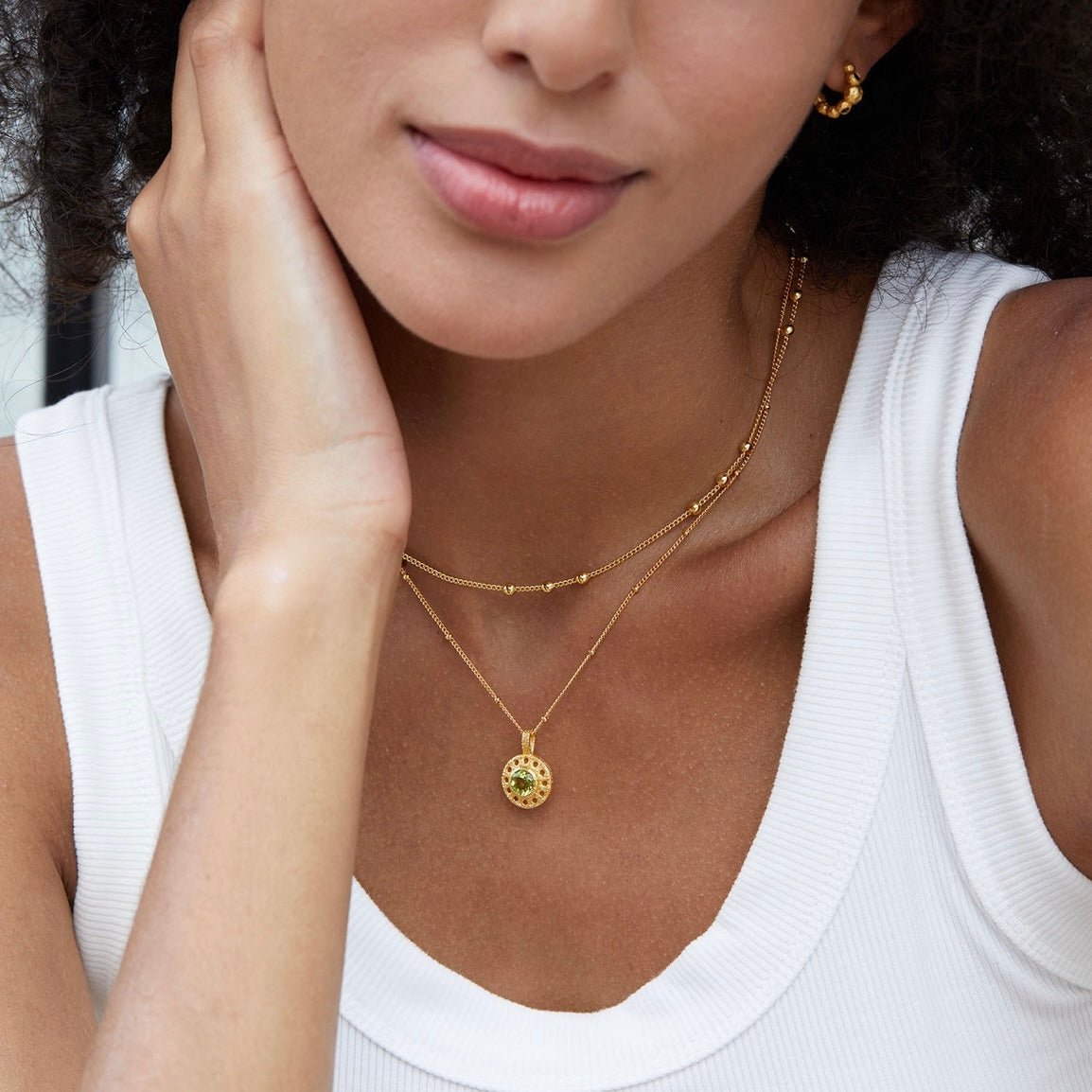 Éclat Vert Necklace
