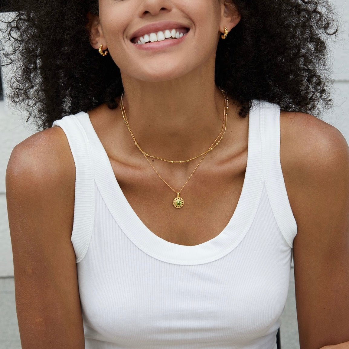 Éclat Vert Necklace